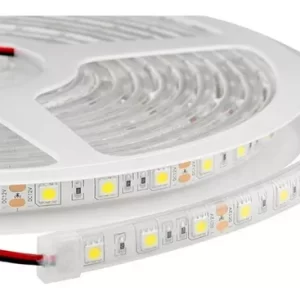 TB-50x60-RGBW-30 5M, RGB+3000K, 12V, IP65, 4 CHIP, 19W/M, 60 LEDs /M, CUBIERTA SILICON