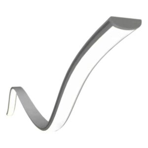 Perfil de Aluminio Flexible LED 14x3.8mm </ul> Cubierta Frost para COB </ul> CA-1404-F-S