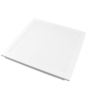 P-60x60-40W-41 PANEL 600x600 MM, 40W, 4100°K, 85-265V, EMPOTRAR, MARCO  BLANCO ALUMINIO, 3400LM