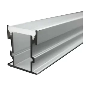 Perfil Aluminio LED para Piso Alto Flujo </ul> Resistente 22x26mm CA-1225-P
