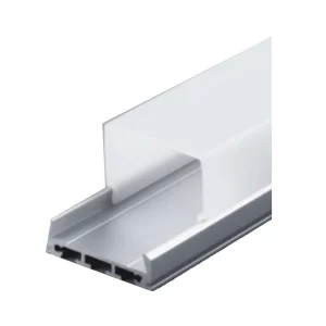 Perfil Aluminio 2-en-1: Suspender y Sobreponer 23x23mm </ul> CA-2323-S
